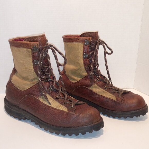 Vintage DANNER Sierra Sz 11.5D Leather- Canvas Hunting Sport Boots GTX - Picture 1 of 13